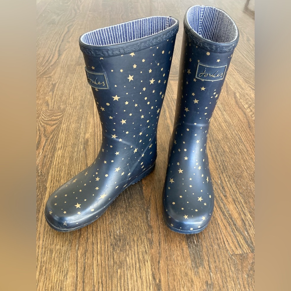 Joules rain boots kids size 2